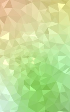 Üçgenler ve degrade origami tarzı oluşur çok renkli kırmızı, yeşil köşeli tasarım deseni.