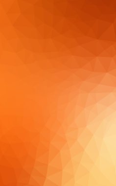 Üçgenler ve degrade origami tarzı oluşur çok renkli kırmızı, sarı, turuncu poligonal tasarım deseni.