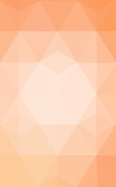 Degrade, arka planda origami stil ve üçgen oluşur turuncu poligonal desen.