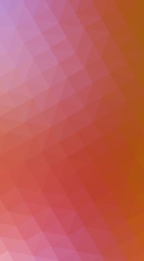 Con çok renkli pembe, sarı poligonal tasarım illüstrasyon