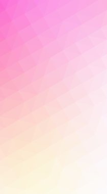 Con çok renkli pembe, sarı poligonal tasarım illüstrasyon