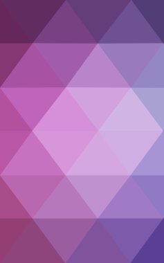 Üçgenler ve degrade origami tarzı oluşur çok renkli mor, pembe poligonal tasarım deseni.