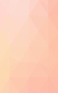 Degrade, arka planda origami stil ve üçgen oluşur turuncu poligonal desen.