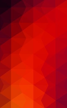 Üçgenler ve degrade origami tarzı oluşur koyu kırmızı köşeli tasarım deseni.