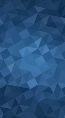 Mavi poligonal tasarlamak, hangi üçgen oluşur bir