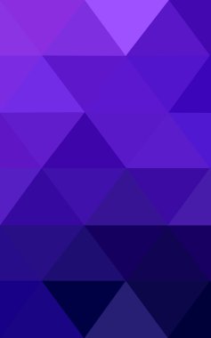 Üçgenler ve degrade origami tarzı oluşur çok renkli koyu pembe, mavi köşeli tasarım deseni.