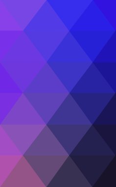 Üçgenler ve degrade origami tarzı oluşur çok renkli koyu pembe, mavi köşeli tasarım deseni.