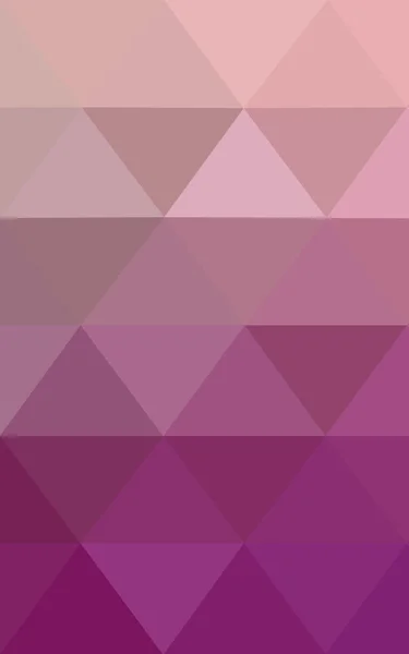 Różowy wzór wieloboczne, które składają się z trójkątów i gradientu w stylu origami. — Zdjęcie stockowe