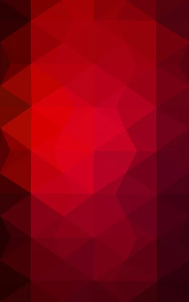 Padrão de design poligonal vermelho escuro, que consistem em triângulos e gradiente no estilo origami . — Fotografia de Stock
