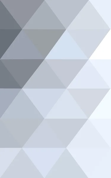 Gray polygonal design pattern, which consist of triangles and gradient in origami style. — Stock Photo, Image