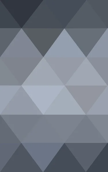 Gray polygonal design pattern, which consist of triangles and gradient in origami style. — Stock Photo, Image