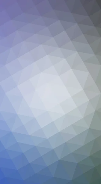 Illustration polygonale bleue, composée de triangles a — Photo