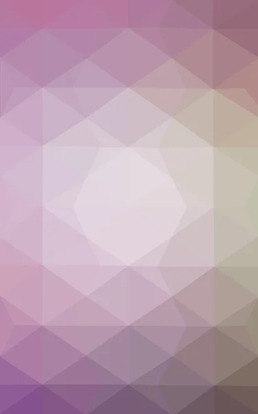 Multicolor pink, green polygonal design pattern, which consist of triangles and gradient in origami style. — Stock Photo, Image