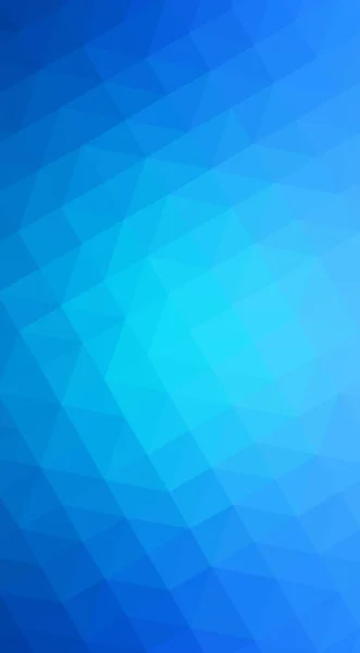 Kék sokszögű design illusztráció, amely áll a háromszög egy — Stock Fotó