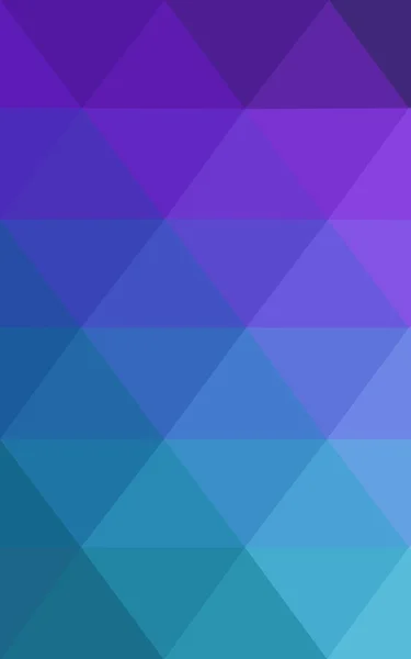 Multicolore rose foncé, motif polygonal bleu, qui se composent de triangles et de dégradés dans le style origami . — Photo