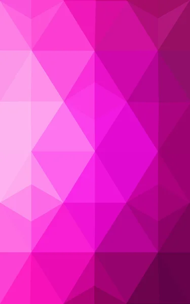 Modèle de conception polygonale rose, qui se composent de triangles et de dégradé dans le style origami . — Photo