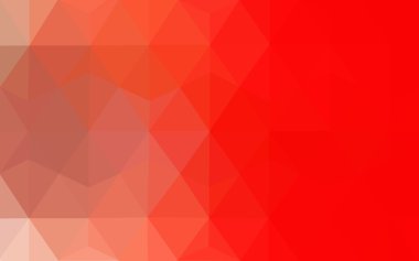 Üçgenler ve degrade origami tarzı oluşur kırmızı köşeli tasarım deseni.