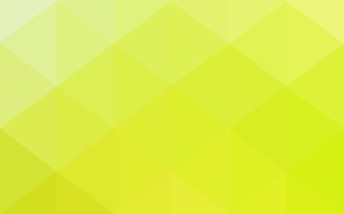 Üçgenler ve degrade origami tarzı oluşur çok renkli yeşil, sarı, turuncu poligonal tasarım deseni.