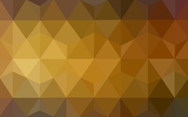 Üçgenler ve degrade origami tarzı oluşur çok renkli koyu poligonal tasarım deseni.