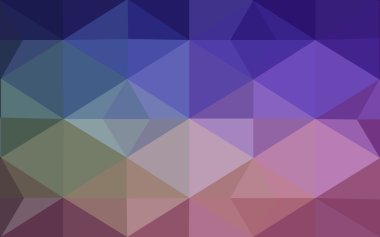 Üçgenler ve degrade origami tarzı oluşur çok renkli koyu pembe, yeşil köşeli tasarım deseni.