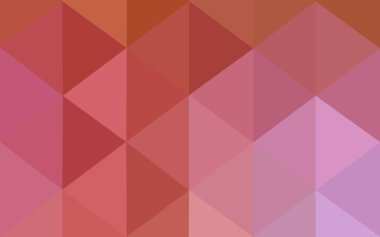 Üçgenler ve degrade origami tarzı oluşur çok renkli pembe, sarı poligonal tasarım deseni.