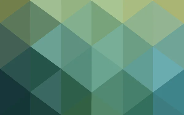 Hijau multiwarna, kuning, oranye Poligonal pola desain, yang terdiri dari segitiga dan gradien dalam gaya origami . - Stok Vektor