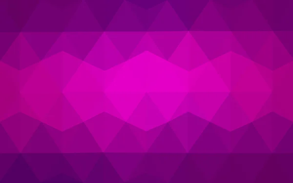 Patrón de diseño poligonal púrpura oscuro, que consiste en triángulos y gradiente en estilo origami . — Archivo Imágenes Vectoriales