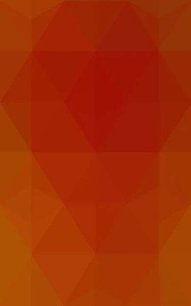 Patrón poligonal naranja, que consiste en triángulos y gradiente, fondo en estilo origami . —  Fotos de Stock