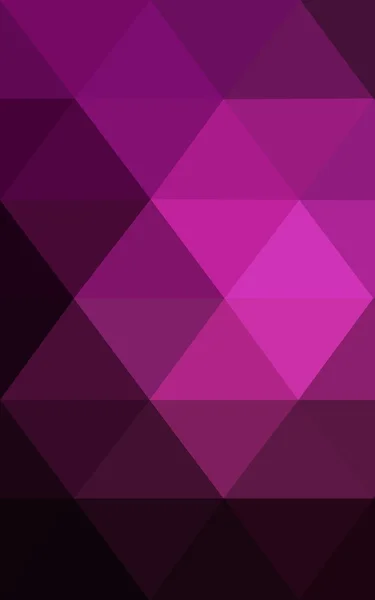 Ciemny różowy wielokątne wzór, który składa się z trójkątów i gradientu w stylu origami. — Zdjęcie stockowe