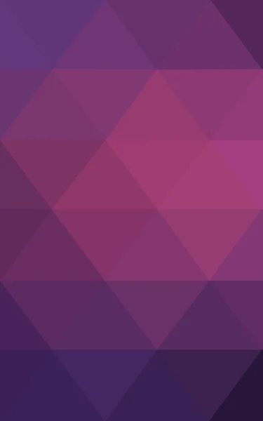 Multicolor ciemny fioletowy, różowy wielokątne wzór, który składa się z trójkątów i gradientu w stylu origami. — Zdjęcie stockowe