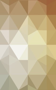 Üçgenler ve degrade origami tarzı oluşur kahverengi poligonal tasarım deseni.