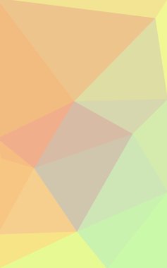 Üçgenler ve degrade origami tarzı oluşur çok renkli yeşil, sarı, turuncu poligonal tasarım deseni.