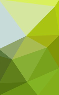 Üçgenler ve degrade origami tarzı oluşur çok renkli yeşil, sarı, turuncu poligonal tasarım deseni.