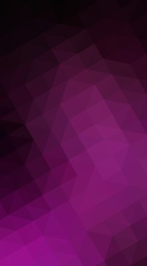 Triang grafiklerden koyu pembe poligonal tasarlamak,