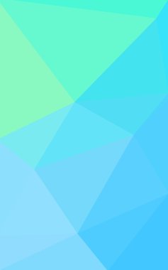 Üçgenler ve degrade origami tarzı oluşur çok renkli yeşil, mavi köşeli tasarım deseni.