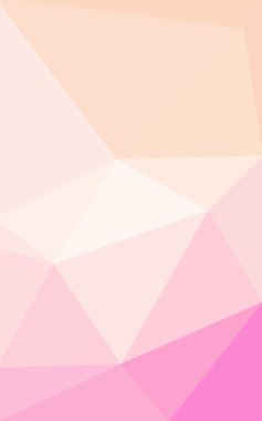 Üçgenler ve degrade origami tarzı oluşur çok renkli pembe, sarı poligonal tasarım deseni.