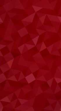 Üçgenler ve degrade origami tarzında oluşan koyu kırmızı köşeli tasarım illüstrasyon.