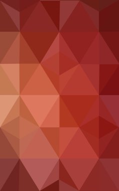 Üçgenler ve degrade origami tarzı oluşur çok renkli kırmızı, sarı, turuncu poligonal tasarım deseni.