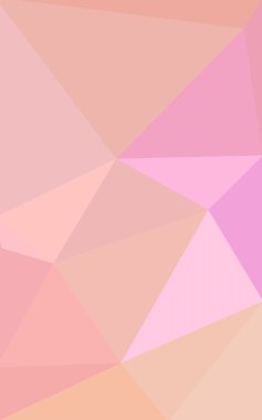 Üçgenler ve degrade origami tarzı oluşur çok renkli pembe, sarı poligonal tasarım deseni.