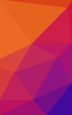 Üçgenler ve degrade origami tarzı oluşur çok renkli pembe, sarı poligonal tasarım deseni.