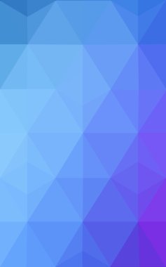 Üçgenler ve degrade origami tarzı oluşur çok renkli pembe, mavi köşeli tasarım deseni.