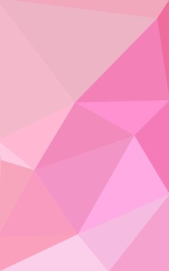 Üçgenler ve degrade origami tarzı oluşur çok renkli pembe, sarı poligonal tasarım deseni.