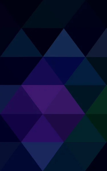 Multicolor rosa escuro, padrão de design poligonal verde, que consistem em triângulos e gradiente no estilo origami . — Fotografia de Stock
