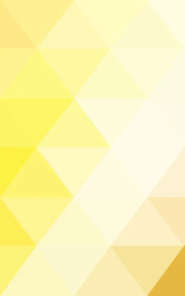 Modèle polygonal jaune foncé, qui se composent de triangles et de dégradés dans le style origami . — Photo