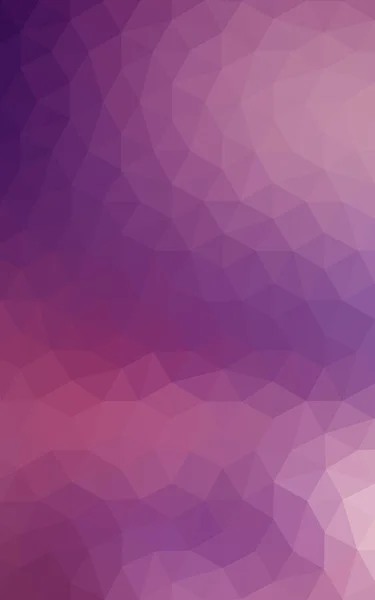 Vícebarevná tmavě fialové, růžové polygonální návrhový vzor, skládá z trojúhelníků a gradient v origami stylu. — Stock fotografie