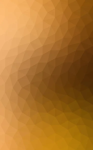 Oranžový polygonální vzorek, který se skládají z trojúhelníků a gradient pozadí ve stylu origami. — Stock fotografie