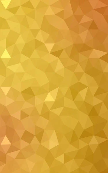 Degrade, arka planda origami stil ve üçgen oluşur turuncu poligonal desen. — Stok fotoğraf
