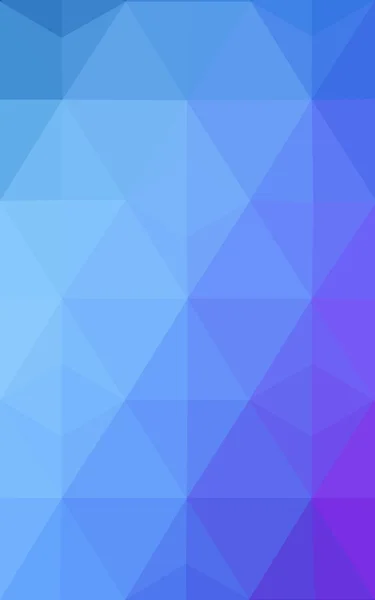 삼각형 및 그라데이션 종이 접기 스타일에서로 구성 된 멀티 컬러 핑크, 블루 다각형 디자인 패턴. — 스톡 사진