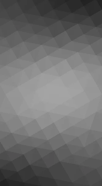 Illustrazione di disegno poligonale grigio, che consiste di triangoli e gradiente in stile origami . — Foto Stock