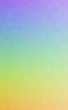 Üçgenler ve degrade origami tarzı oluşur çok renkli köşeli tasarım deseni.